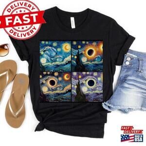 Eclipse Shirt Cosmic Event Space Science Graphic T-Shirt
